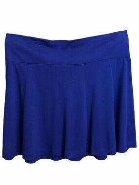 American Eagle Outfitters Royal Blue Circle Skater Skirt. EC. Size medium